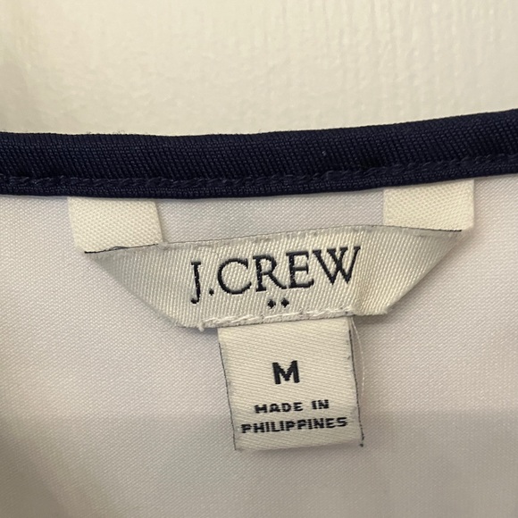 J. Crew Navy and White Gingham Tennis/Sport Dress with Built in White Shorts - Picture 2 of 10